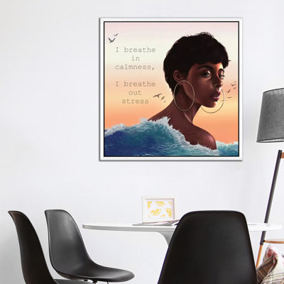 Calm Affirmation by Stephanie Sanchez - Gallery-Wrapped Canvas Giclée on Canvas
