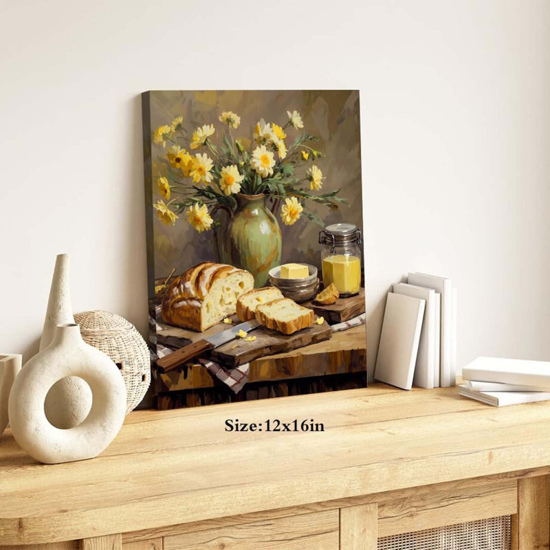1 Piece Wrapped Canvas Wall Art