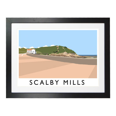 'Scalby Mills 2' by Richard O'Neil - Print