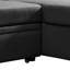 Canapé-lit et chaise longue réversible de 83,46 po-636268451