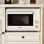 Commode d'appoint multifonctionnelle rétro de style crémeux