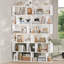Bibliothèque géométrique H 75 po x l 27,6 po Hermoth, étagère de rangement à 6 niveaux, présentoir contemporain Hermoth-1453163149-1437801704-1456613206