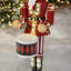 Large iron Christmas nutcracker with drum