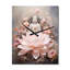 Horloge murale bouddhisme rose lotus de la sagesse-99628997