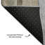 Tapis de qualité supérieure lavable à la machine Prado AMF1989-460893103