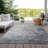 Machine Washable Indoor/Outdoor Cinead ACN1674 Taupe Rug-104386866