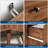 Fluted Sideboard Buffer Cabinet, Storage Cabinet with Sliding Door & Adjustable Shelf, for Living&Dining Room Kitchen Hallway