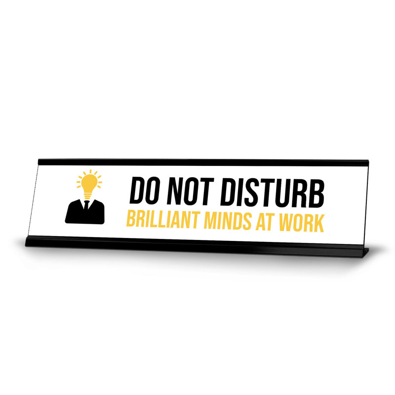 Desk Sign