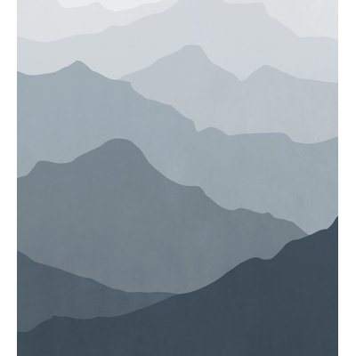 Mountain Mural 5 Piece Wallpaper Panel Set