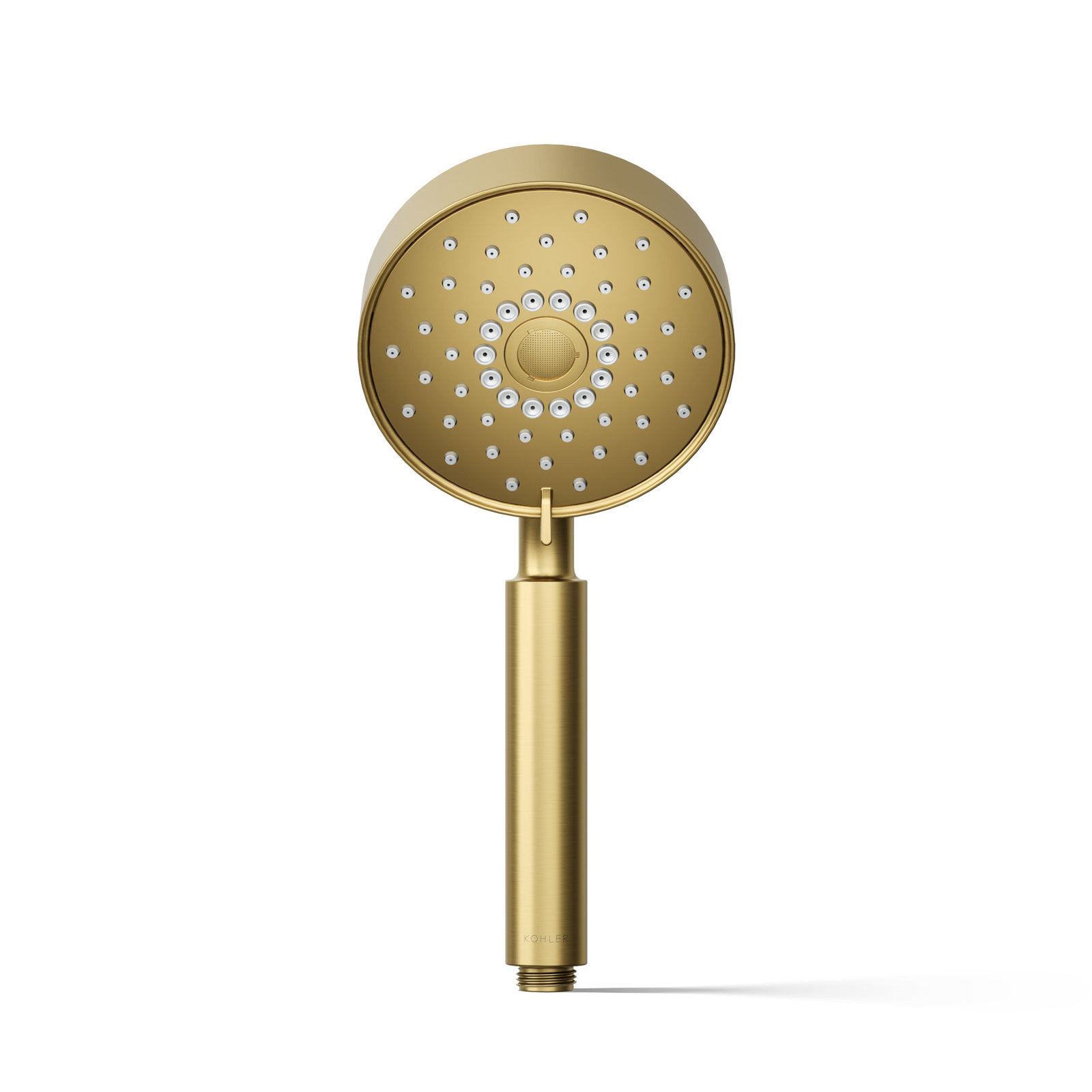 Purist Multifunction Handheld Shower Head, 1.75 GPM, Vibrant Brushed Moderne Brass