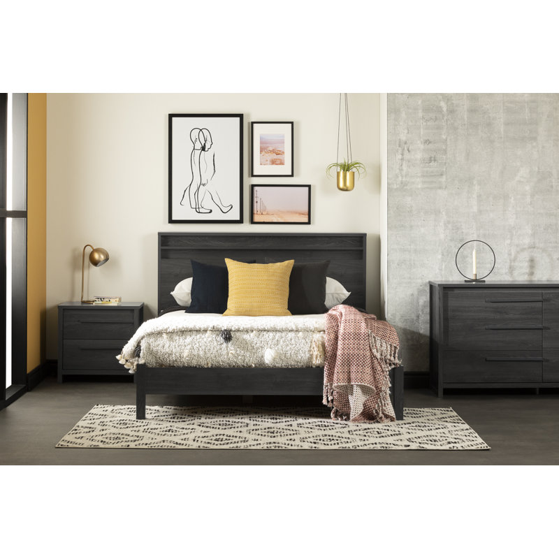 Lensky 6-Drawer Dresser, Black