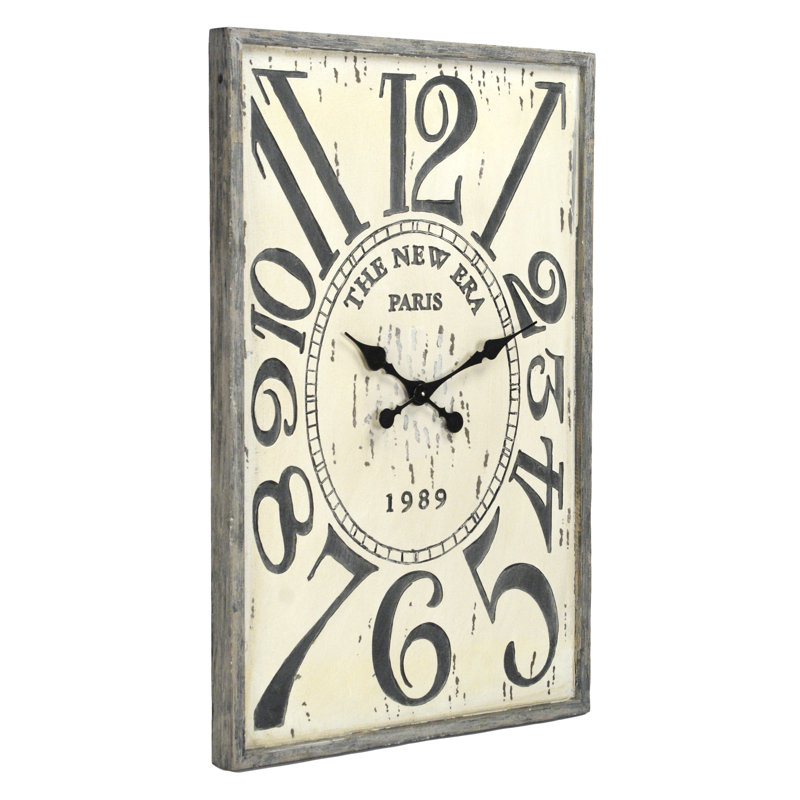 Wood Analog Wall Clock