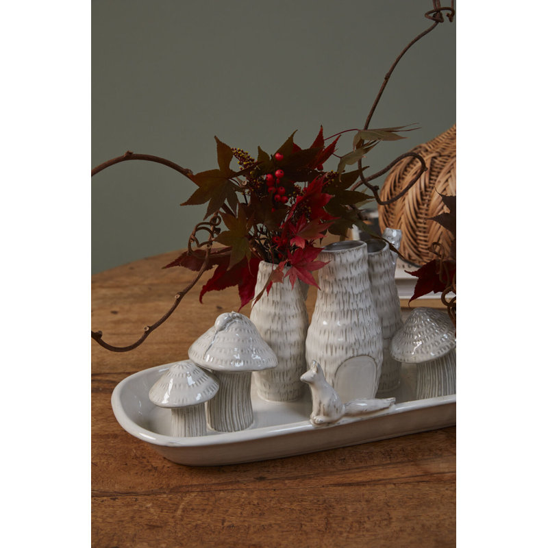 Budvase Autumn Grove 18 po x 6,5 po x 7 po