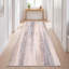 Tapis Mesa moderne à l'aspect vieilli, motif aquarelle abstrait bleu, gris et beige, lavable à la machine, antidérapant, à poils courts, pour l'intérieur et l'extérieur, adapté aux animaux domestiques, idéal pour le salon, la chambre, la salle à manger, l'entrée, le couloir ou le bureau.-798433737