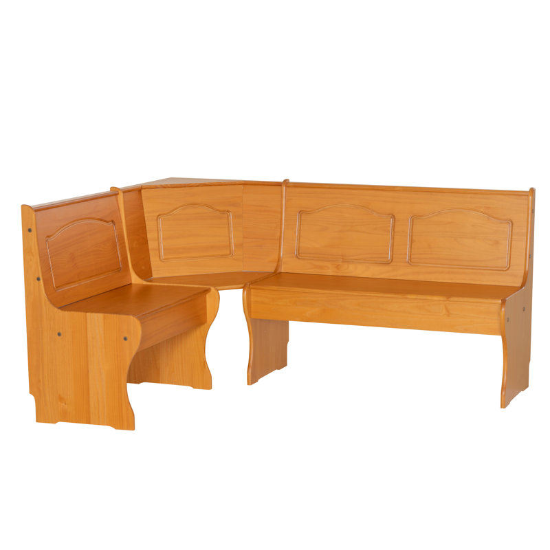 Jiles Solid Wood Storage Bench, Natural