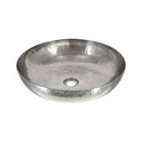 Maestro Copper Circular Vessel Bathroom Sink