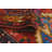 One-of-a-Kind 3'8" x 10'8" New Age Runner Wool Area Rug in