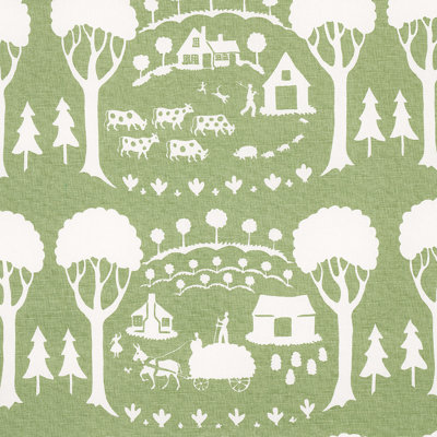 Farm Scene Fabric