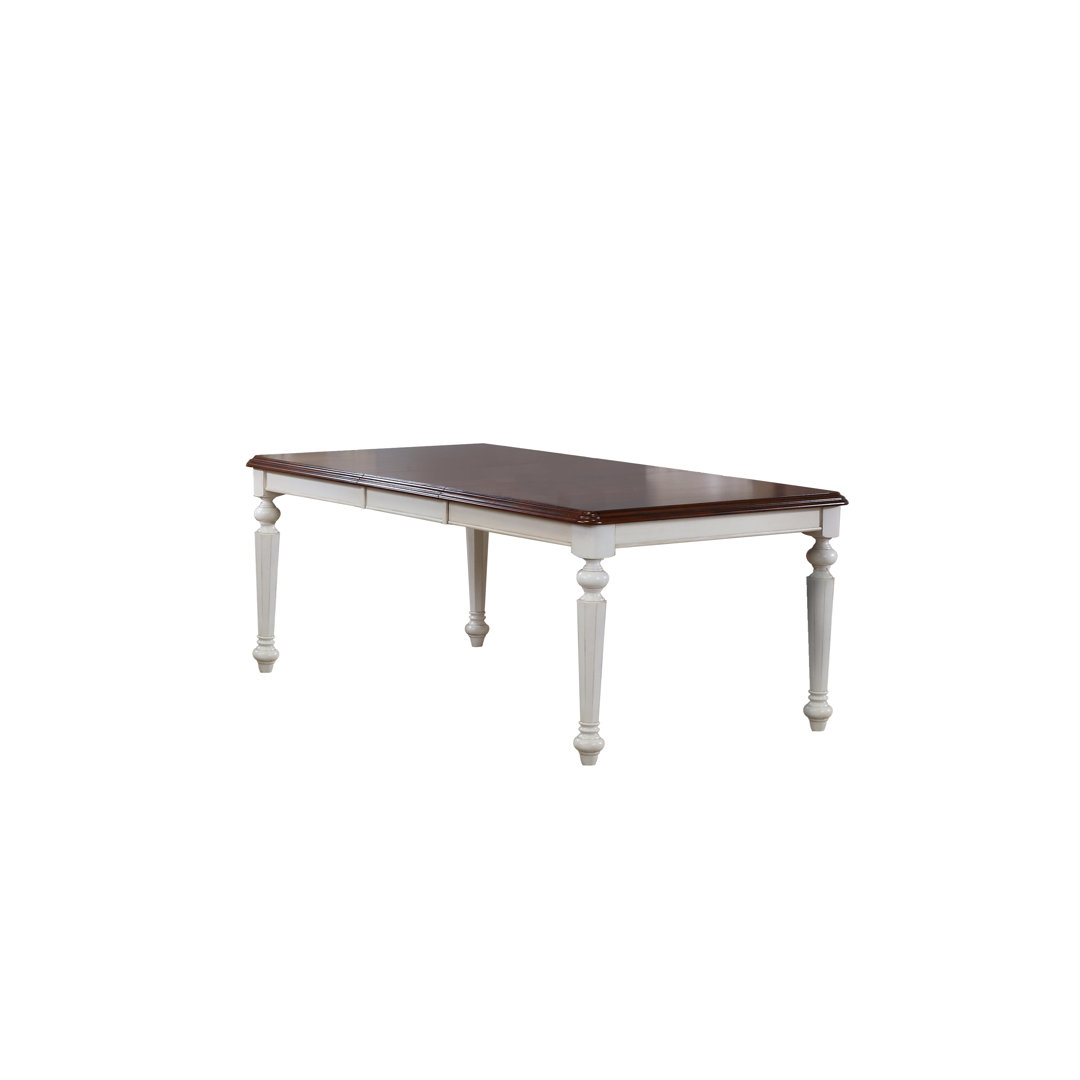 Azura Extendable Solid Wood Dining Table One Allium Way® 