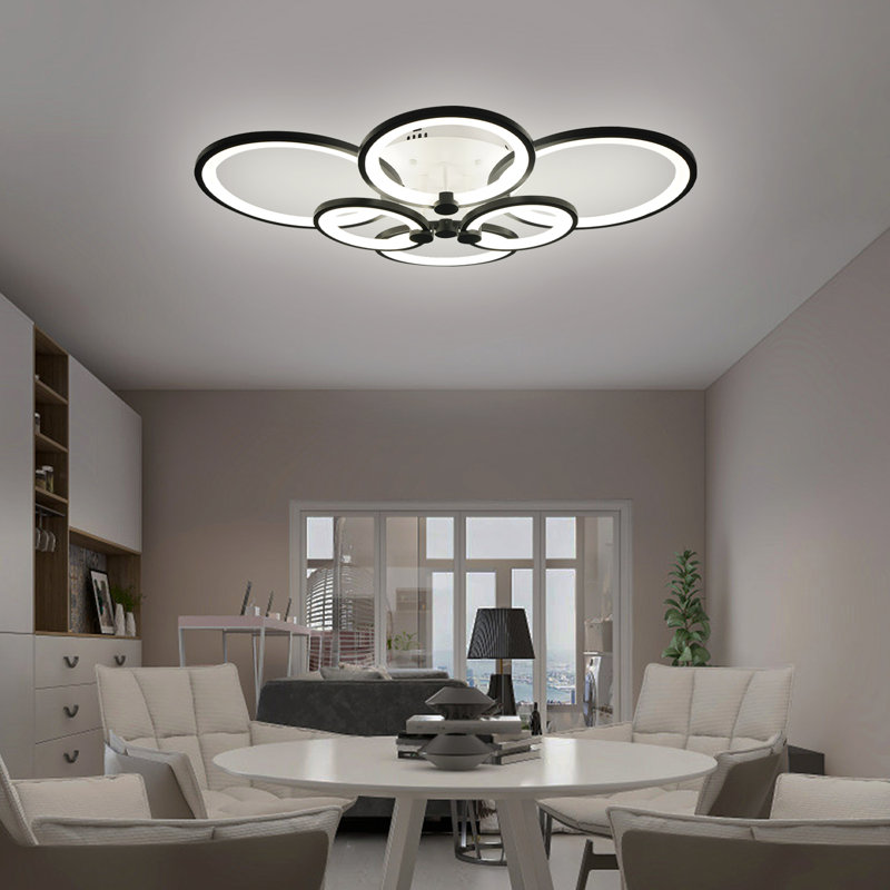 Nyasia Acrylic LED Flush Mount