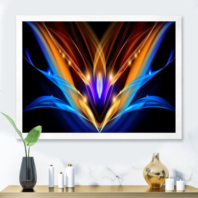 Œuvre d'art moderne sur toile