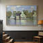 Maisons sur la rivière Zaan à Zaandam, 1871 - Claude Monet, toile tendue avec châssis-132874150-132874164
