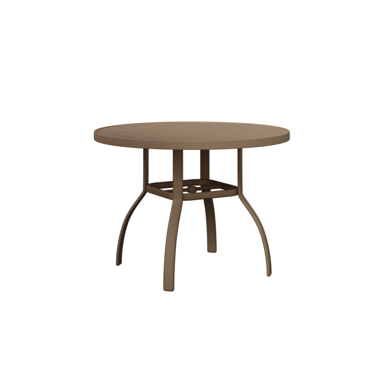 Table de salle à manger ronde Berlin, Chêne veiné de bois