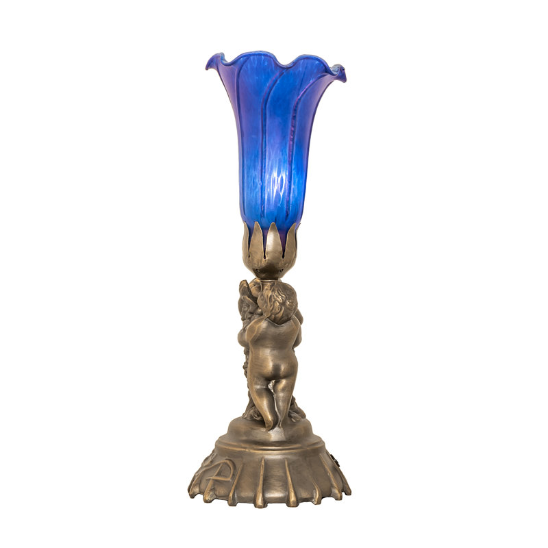 Table Lamp, Blue