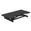 Convertisseur de bureau assis-debout, support pneumatique pour ordinateur portable avec clavier et écran unique, idéal pour les postes de travail informatiques avec ordinateur portable et écran unique. Dimensions pour utilisation au bureau.