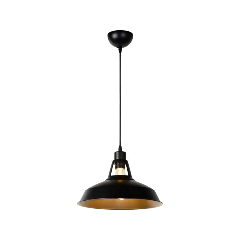 Antonito 1 - Vintage Retro Ceiling Pendant Light Shade – Adjustable Height Rustic Edison Lamp Design