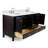 Cambridge 73'' Double Bathroom Vanity with White Quartz Top-1114086274