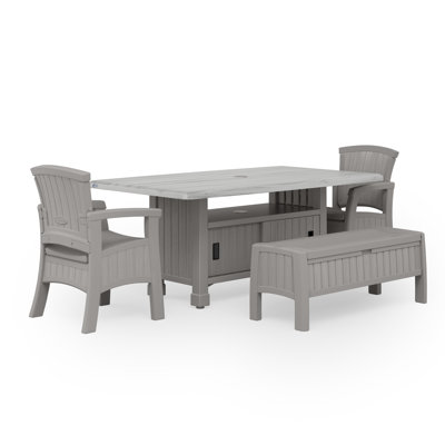 Suncast® Elements® 6-Person Dining Table
