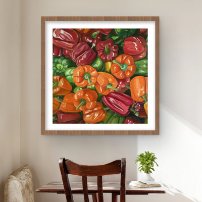 A Lot of Peppers - Rustic Kitchen