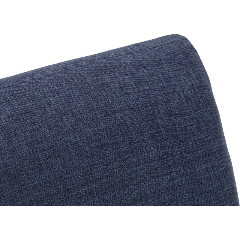 Fauteuil l 25 po, Tissu performance natté bleu marine Jitterbug