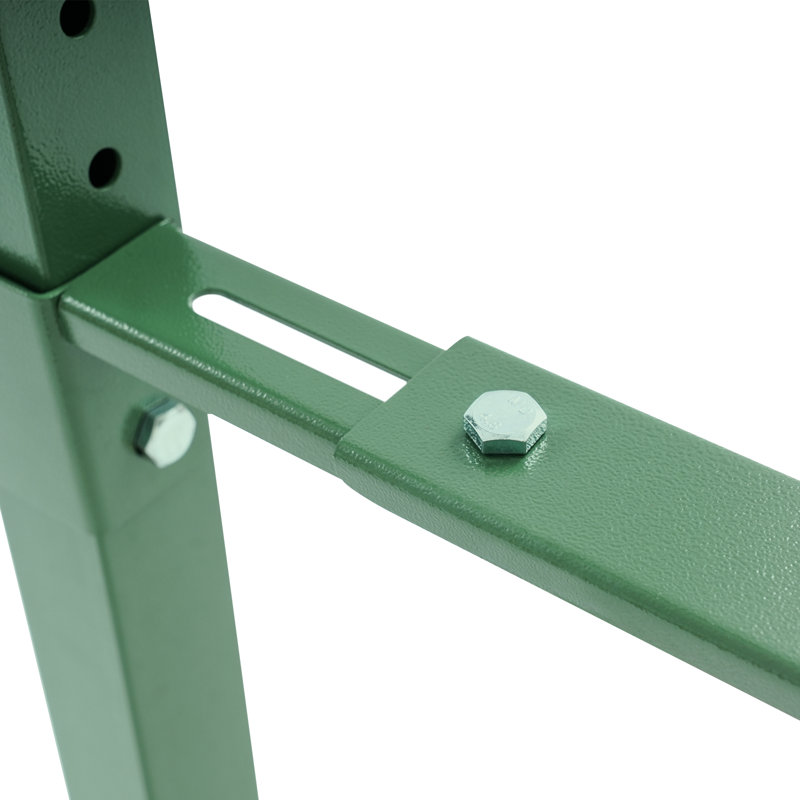 Helmet Vest Belt Display Rack, Green