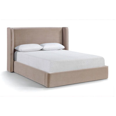 Kendall Wanaque Velvet Upholstered Bed