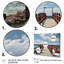 Tyris Beach Pier Point de vue noir sur toile-437465090-437465092