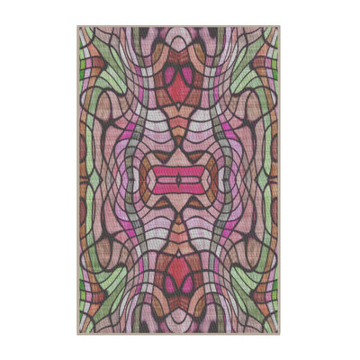Tapis rose