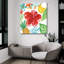  «Tropicana 5» par Farida Zaman, art mural en verre acrylique, 36 po x 36 po-886215079