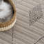 Tapis beige / gris à motif géométrique Boff-1244468159