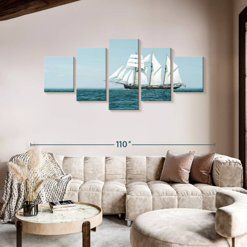 Clipper, 42" H x 92" W