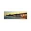 Pier In The Ocean At Sunset Oceanside, San Diego County, California, Usa by Panoramic Images - Wrapped Canvas Panoramic Print-1422343571
