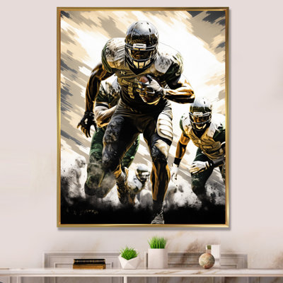 Football Gridiron Glory - Football Framed Prints