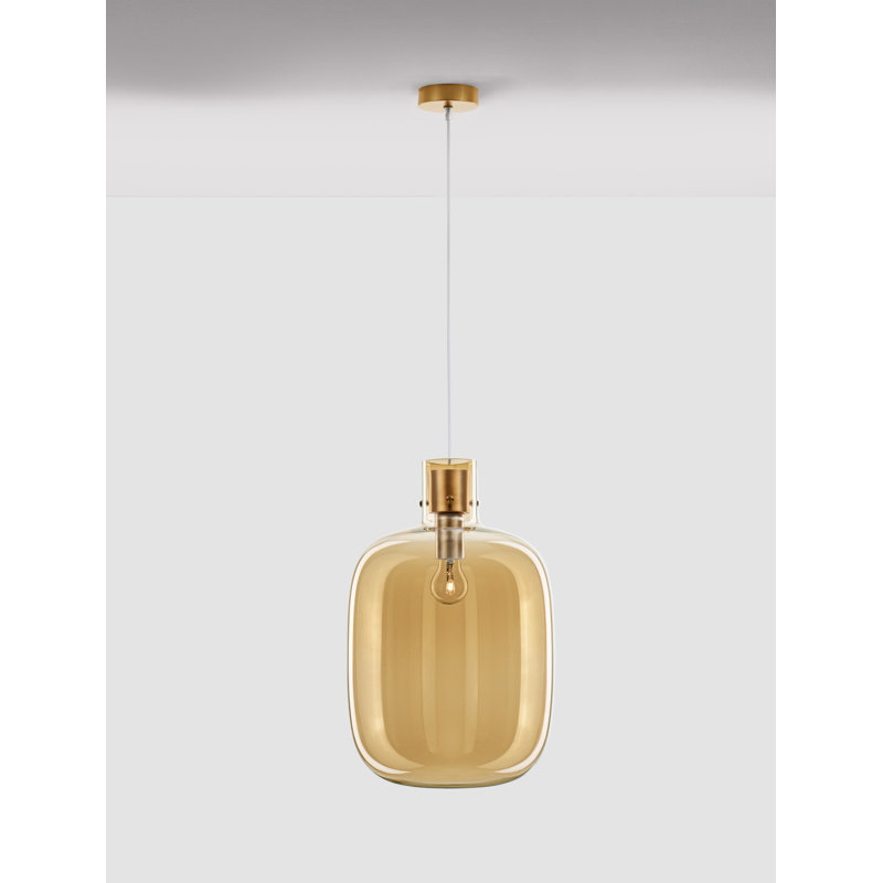 1 - Light Gold Pendant