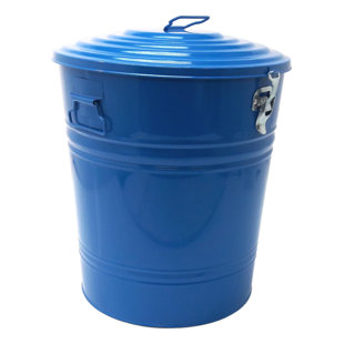 Bac de recyclage en acier émaillé galvanisé