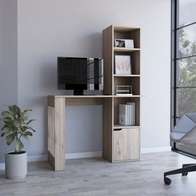 Bureau d'écriture avec bibliothèque et armoire Ripley