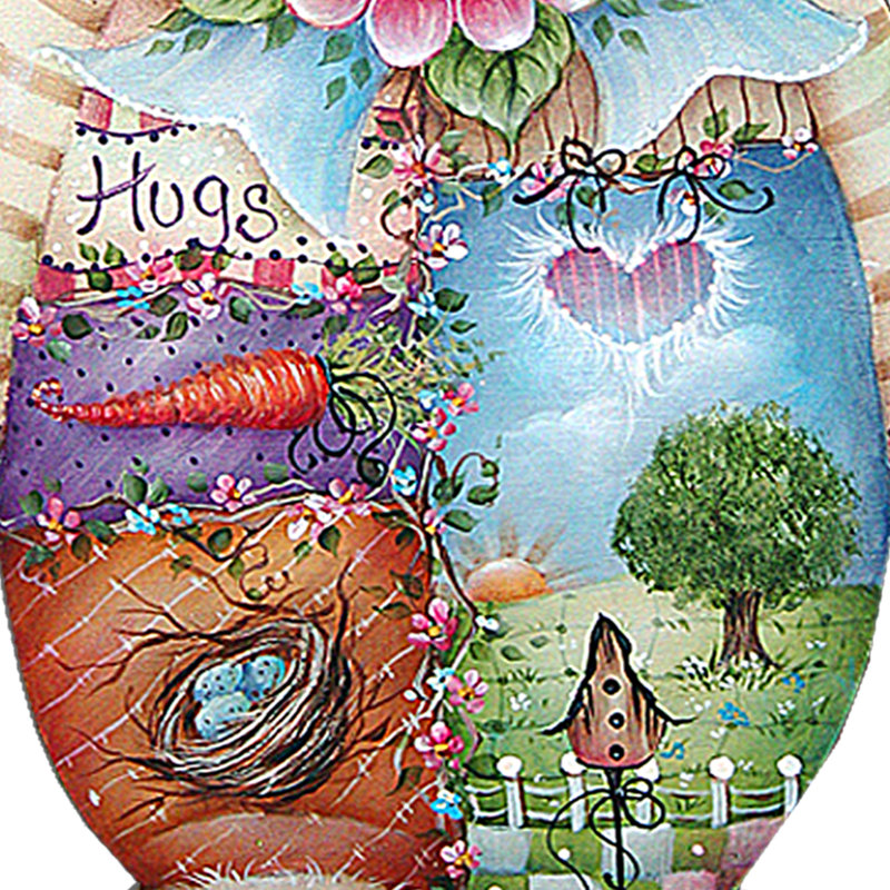 Cintre de porte en bois de lapin bella à ressorts