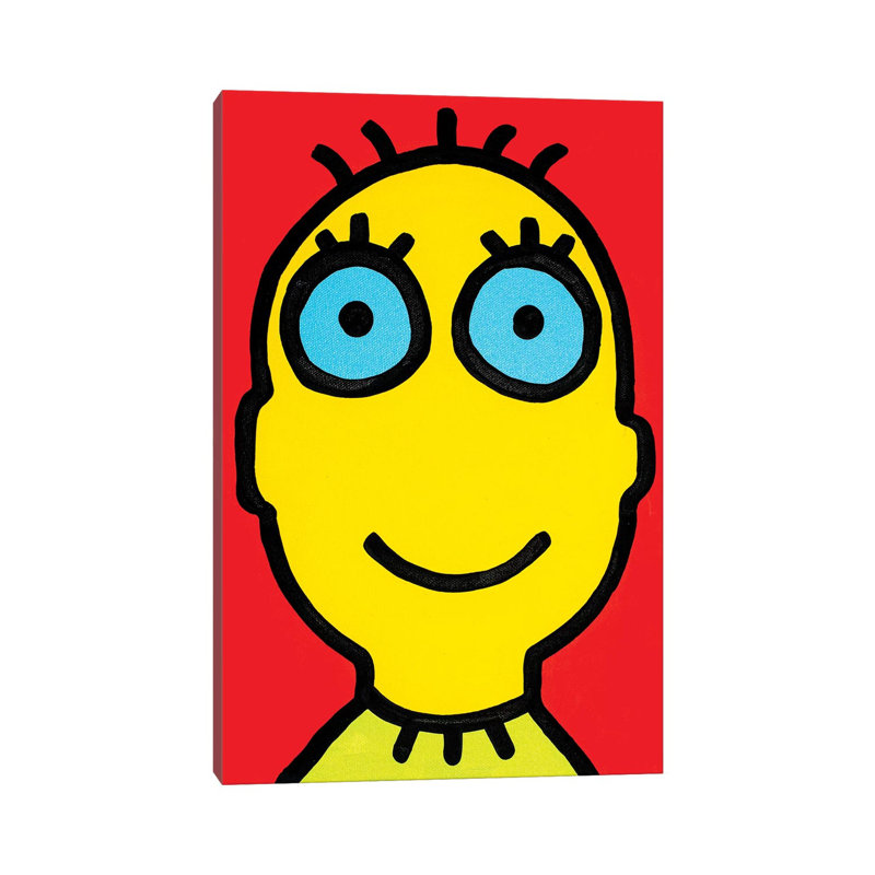 Ike Noodle II by Billy The Artist - Print on Canvas, 20.32 cm H x 30.48 cm W, Wrapped Canvas