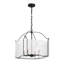 Hubbs 4 lumières Ashlay en noir mat-1701114450