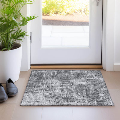 Premium Machine Washable Prisco Gray Rug